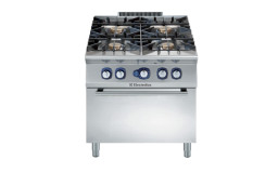 Open Burner Gas Range
